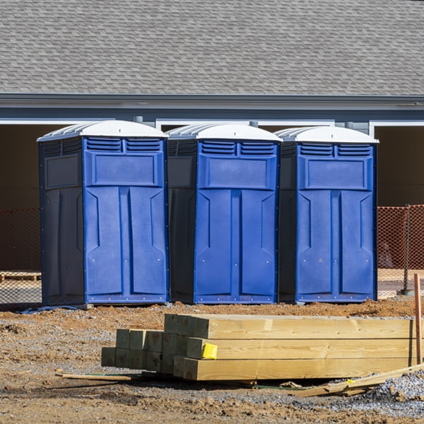 are there any restrictions on where i can place the portable toilets during my rental period in Sunday Lake Washington